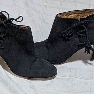Sezane suede ankle booties.  Size 38